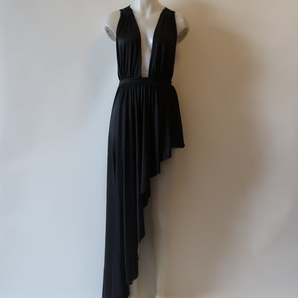 GOODTIME USA Dresses & Skirts - GOODTIME USA LACE RACERBACK ASYMMETRIC DRESS M *